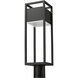 Barwick LED 21.25 inch Black Outdoor Post Mount Fixture