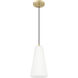 Farrell 1 Light 7.25 inch Modern Gold Pendant Ceiling Light