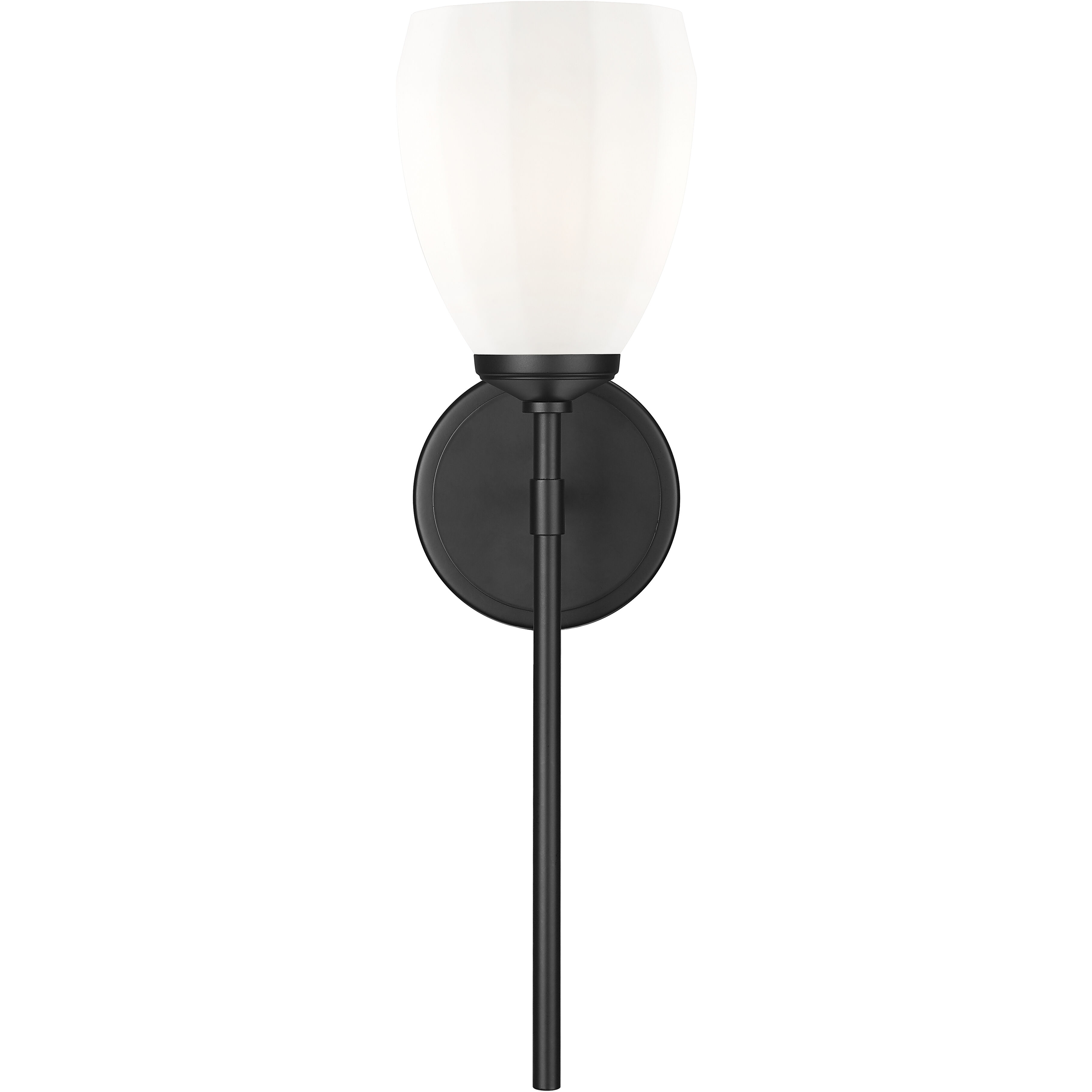 Oren Wall Sconce Wall Light in Matte Black