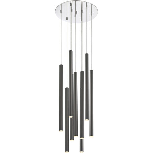 Forest LED 16 inch Chrome Chandelier Ceiling Light