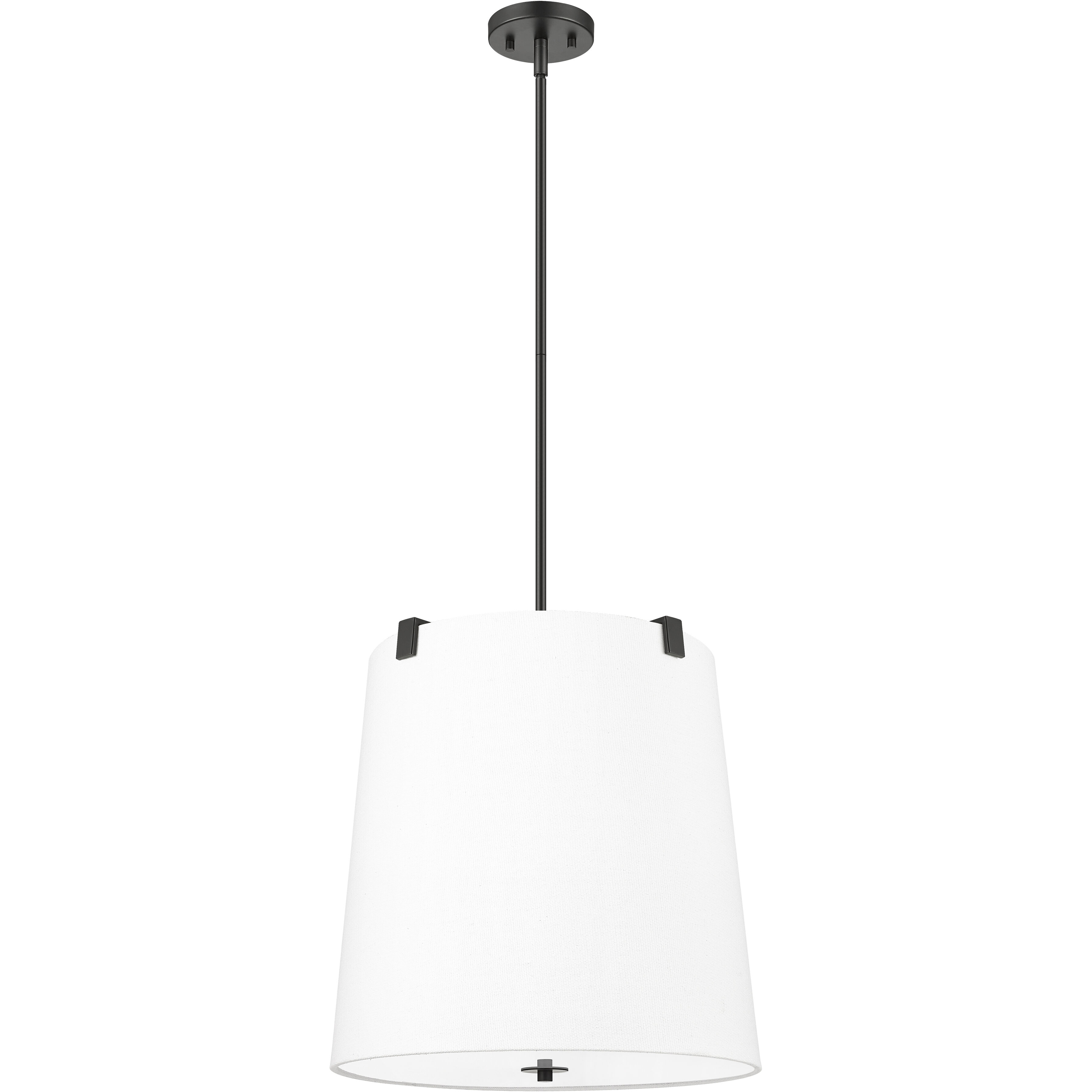 Weston 5 Light 18 inch Matte Black Pendant Ceiling Light