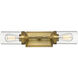 Calliope 2 Light 20.75 inch Foundry Brass Wall Sconce Wall Light