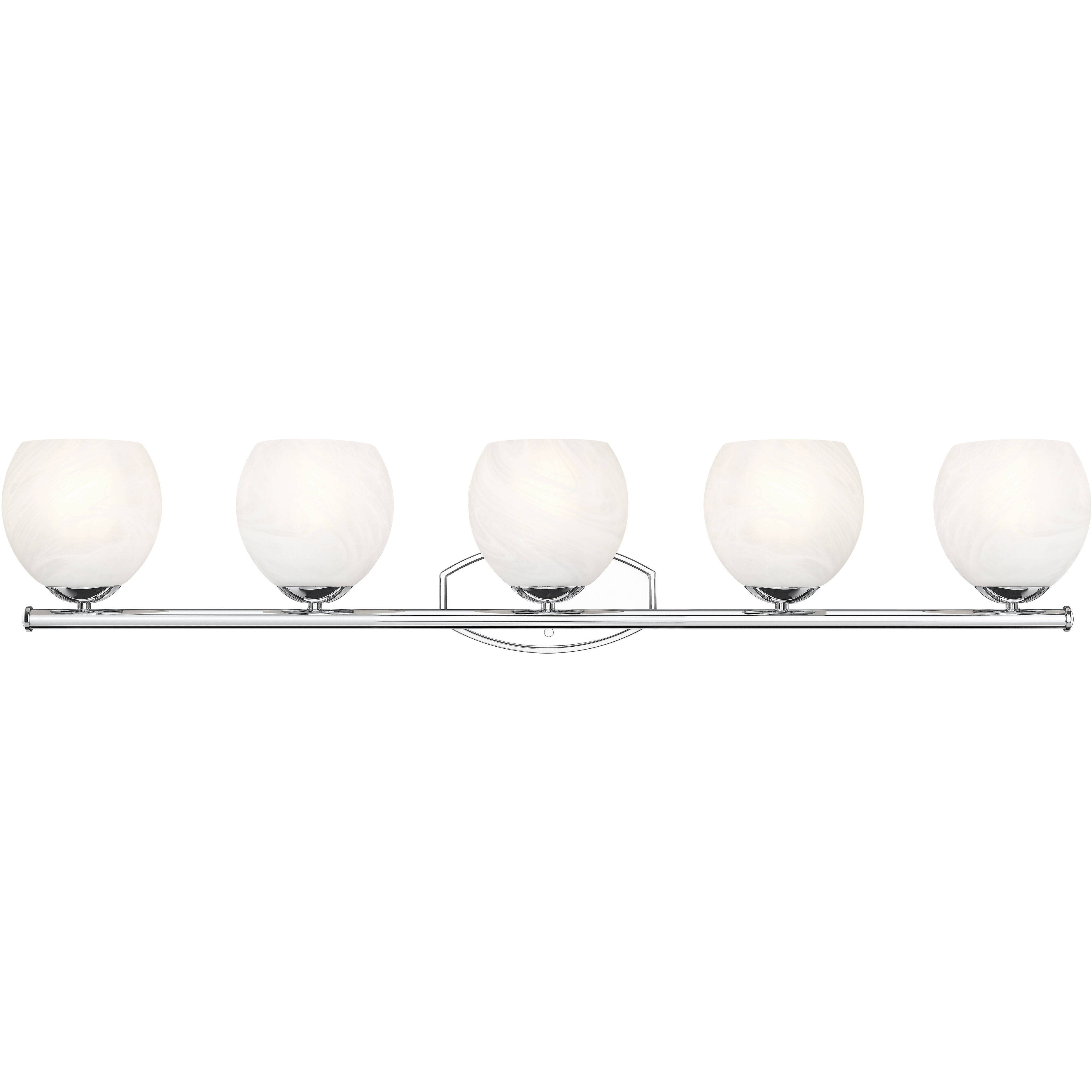 Colette Vanity Wall Light in Chrome