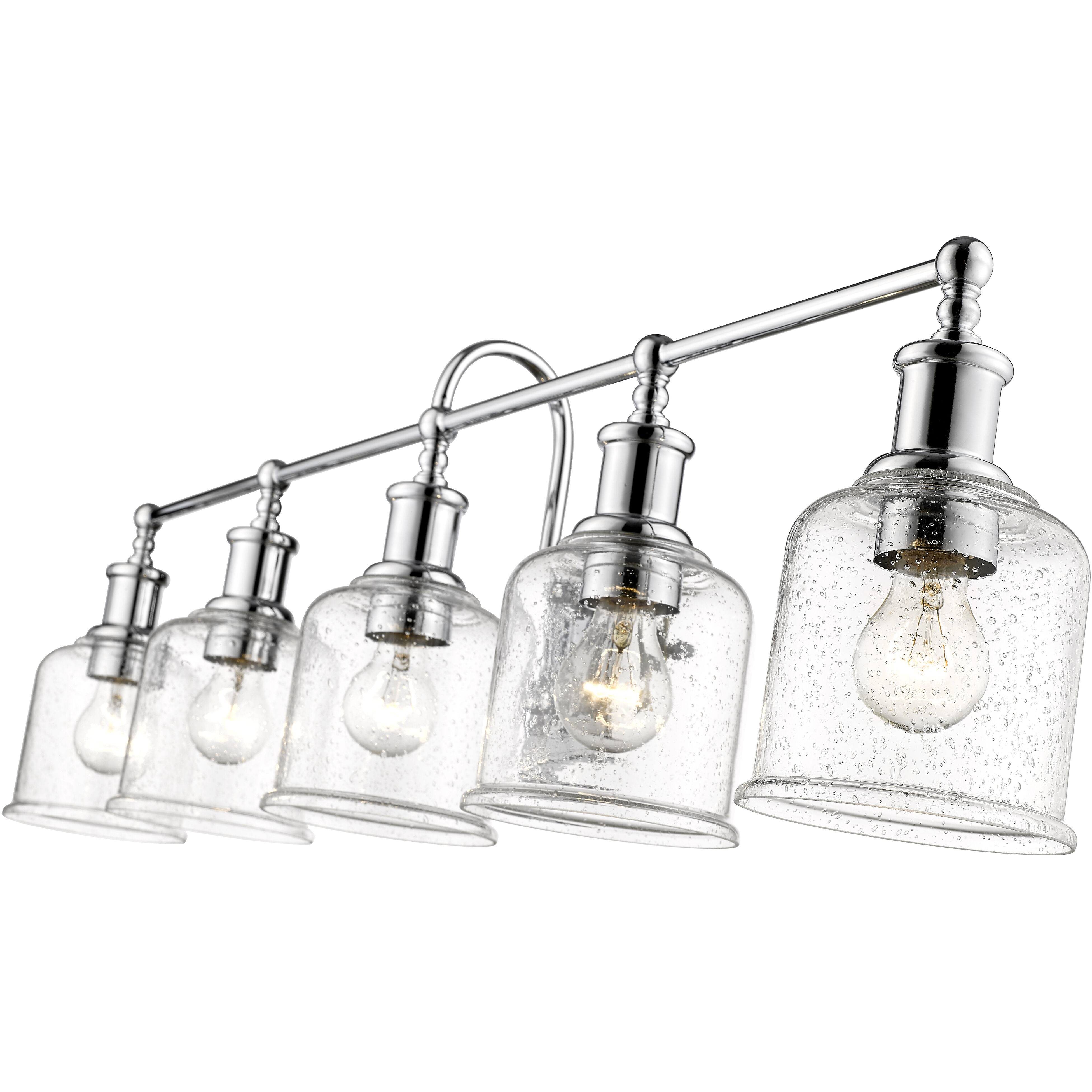 Bryant 5 Light 40.5 inch Chrome Vanity Wall Light