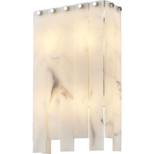 Viviana 4 Light 9.5 inch Polished Nickel Wall Sconce Wall Light