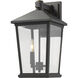 Beacon 2 Light 17.75 inch Oil Rubbed Bronze Outdoor Wall Light