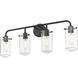 Delaney 4 Light 30.00 inch Bathroom Vanity Light