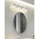 Jacqueline 4 Light 31.5 inch Brushed Nickel Bathroom Vanity Wall Light