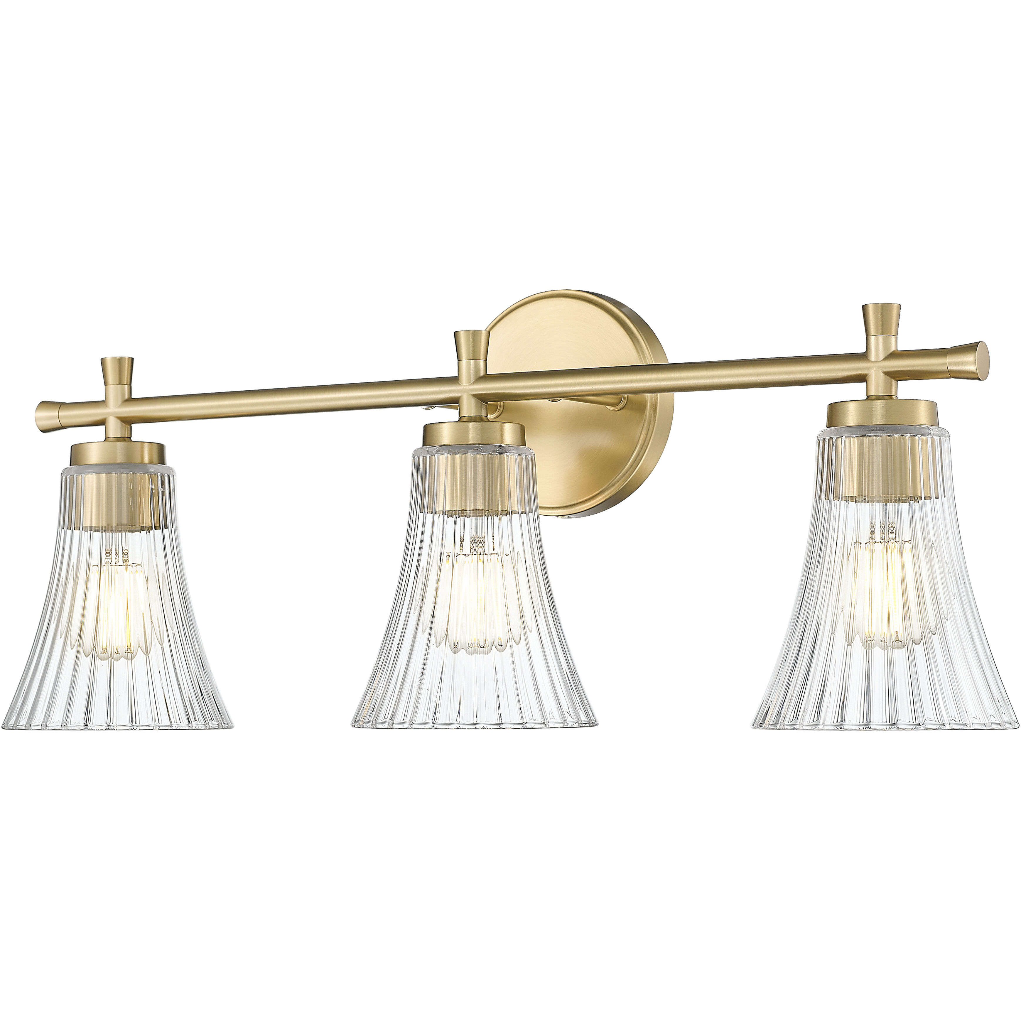 Belle 3 Light 24.00 inch Bathroom Vanity Light