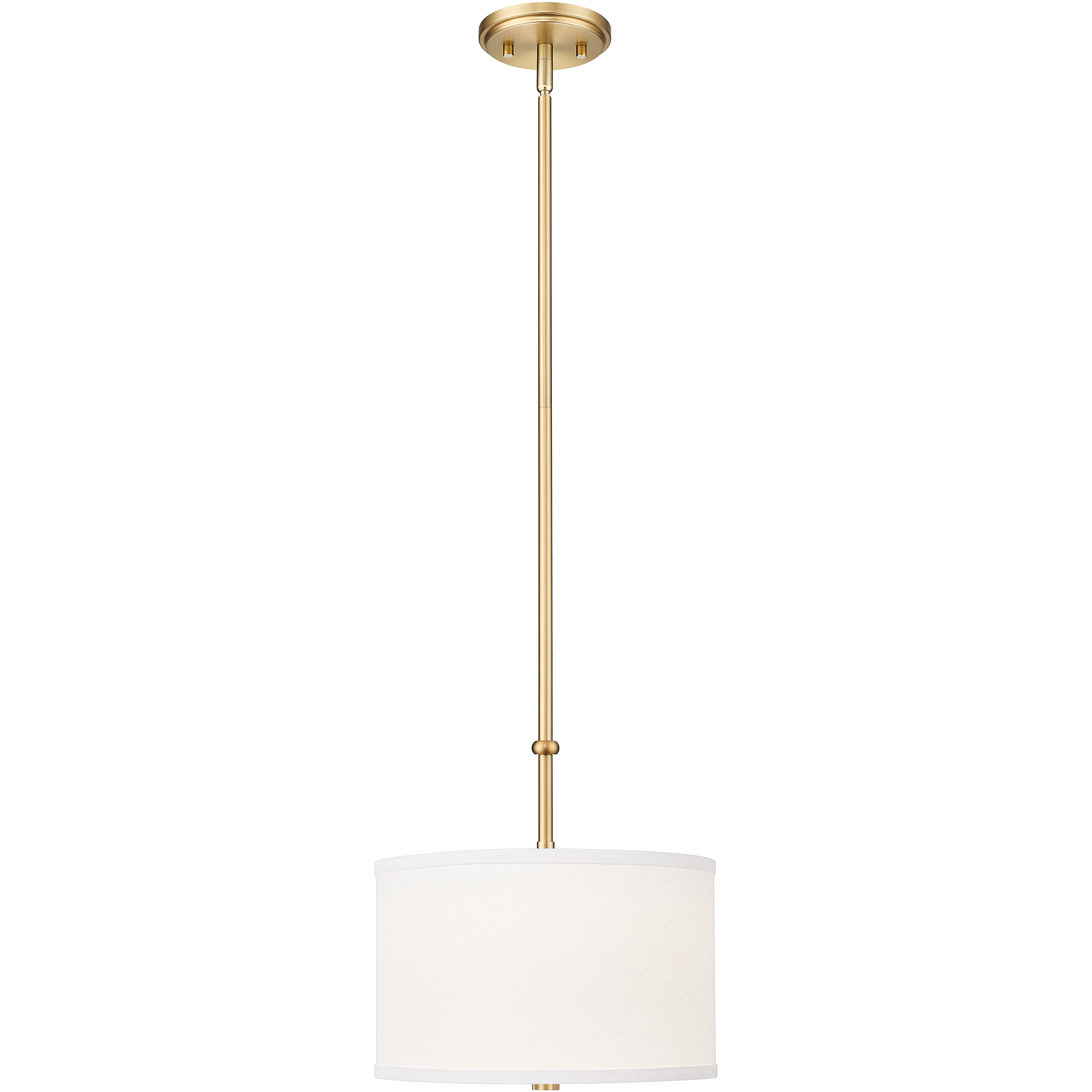 Linden LED 12 inch Modern Gold Pendant Ceiling Light