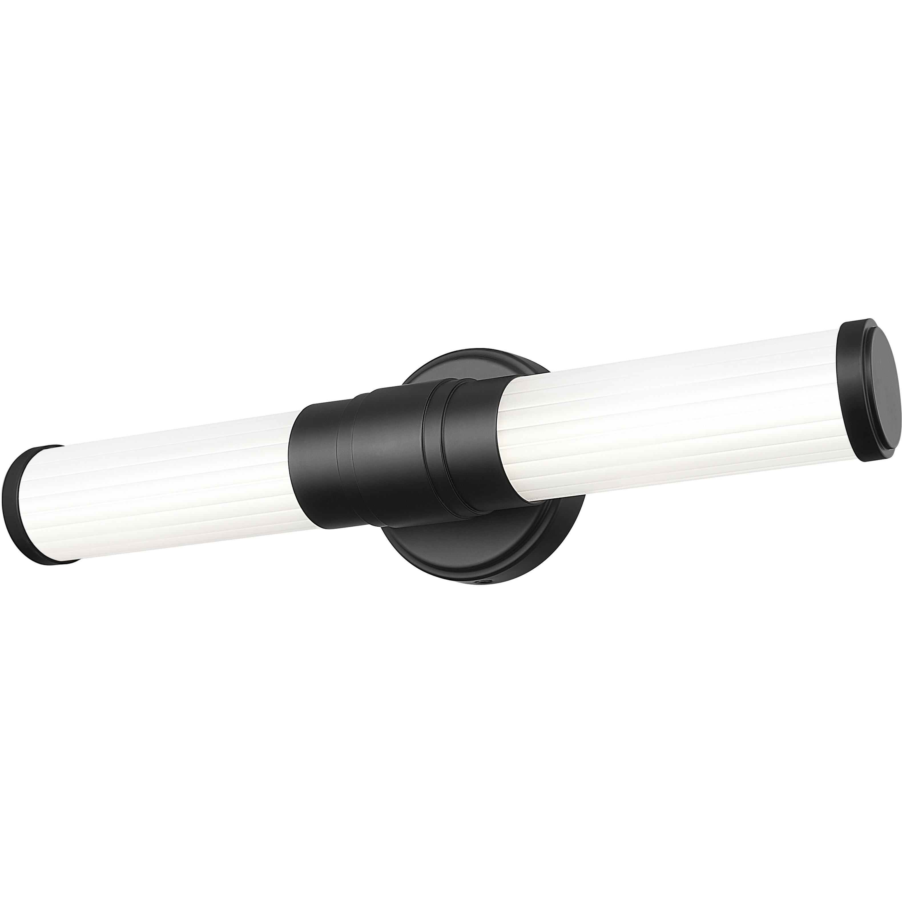 Warwick LED 18.5 inch Matte Black Bath Vanity Wall Light