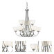 Ashton 9 Light 31 inch Chrome Chandelier Ceiling Light in 25.3