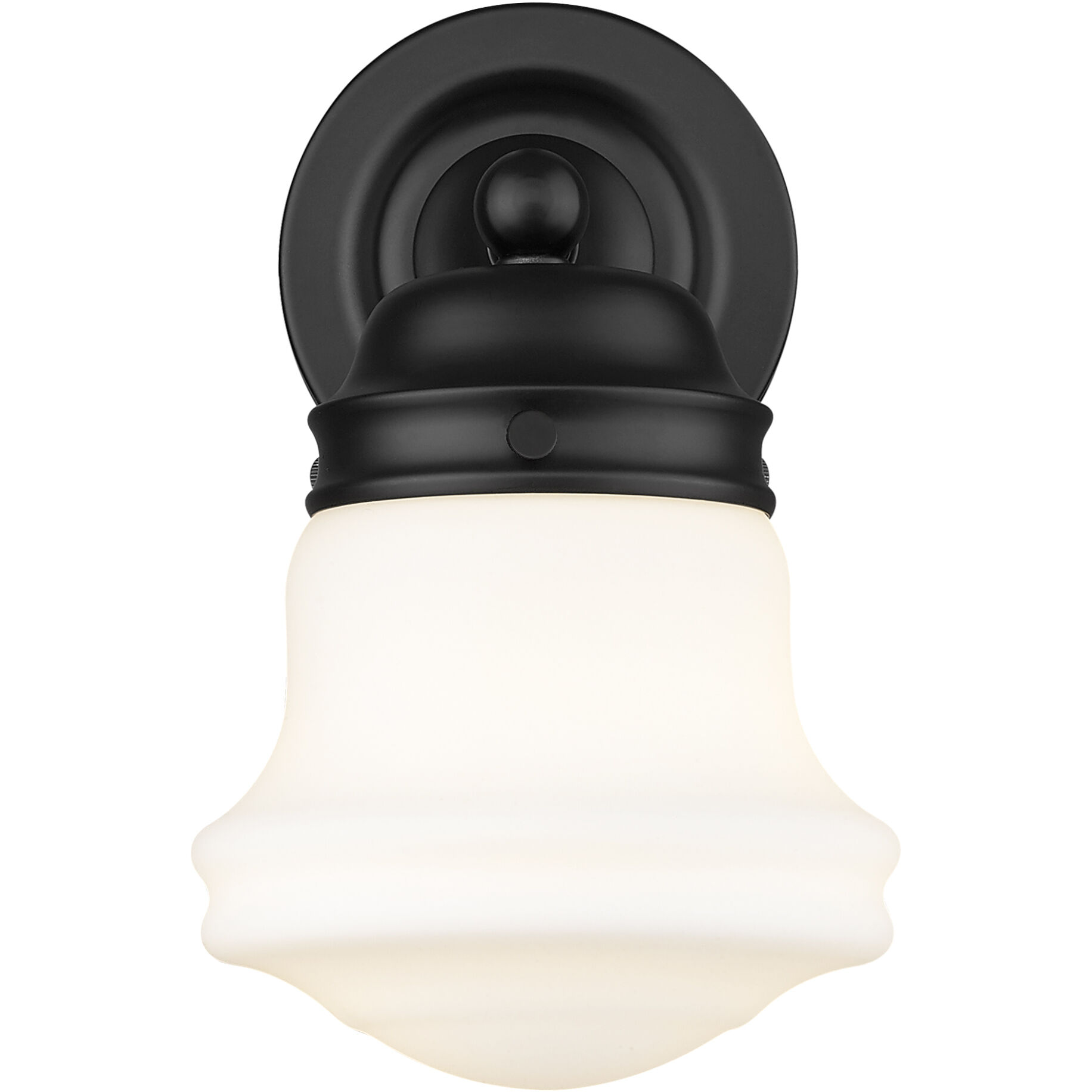 Vaughn 1 Light 6 inch Matte Black Wall Sconce Wall Light