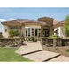 Jordan 1 Light 22.25 inch Oil Rubbed Bronze Outdoor Pier Mounted Fixture in 11.25