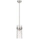 Fontaine 1 Light 6 inch Brushed Nickel Pendant Ceiling Light