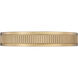 Stari LED 16.75 inch Modern Gold Flush Mount Ceiling Light