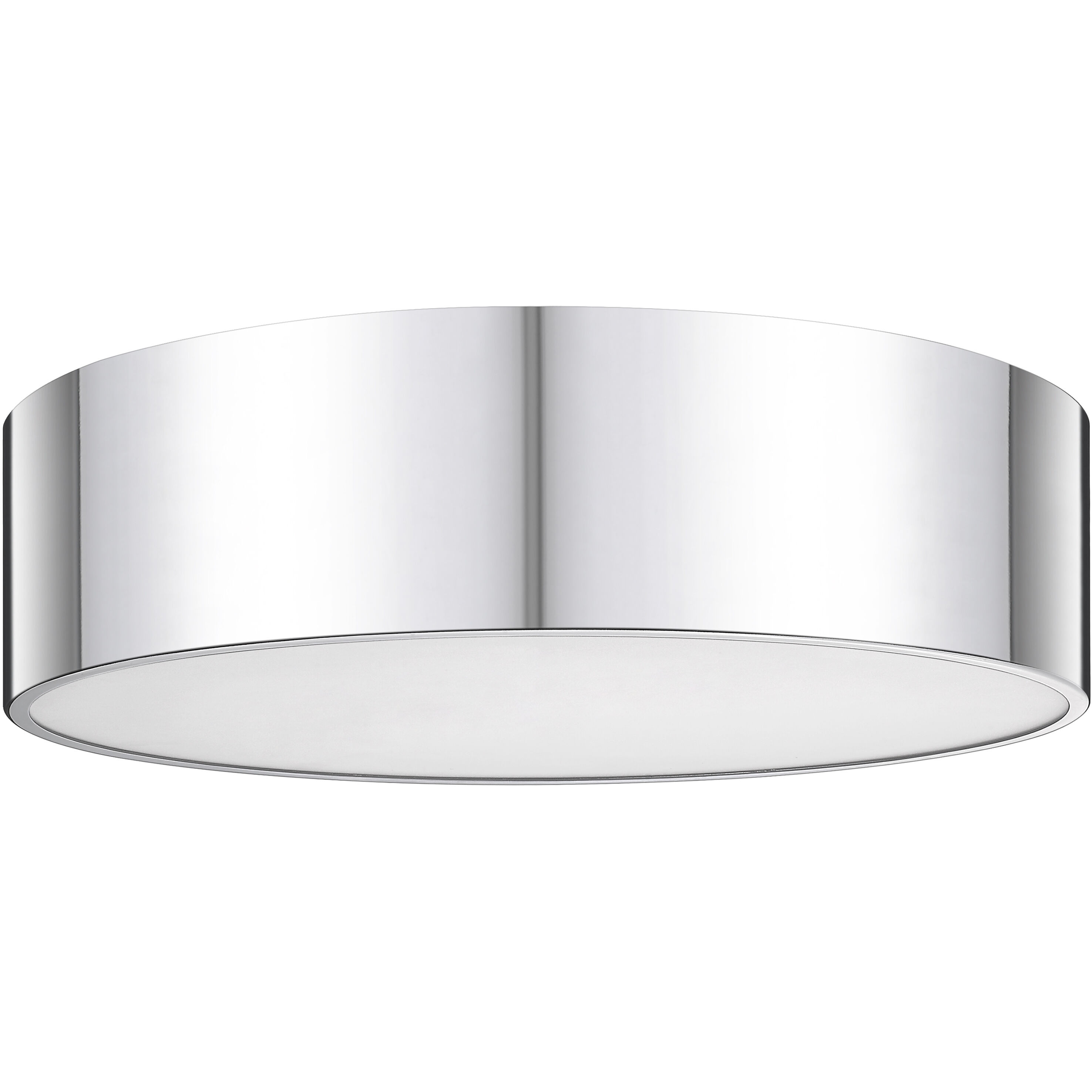 Harley 4 Light 20 inch Chrome Flush Mount Ceiling Light