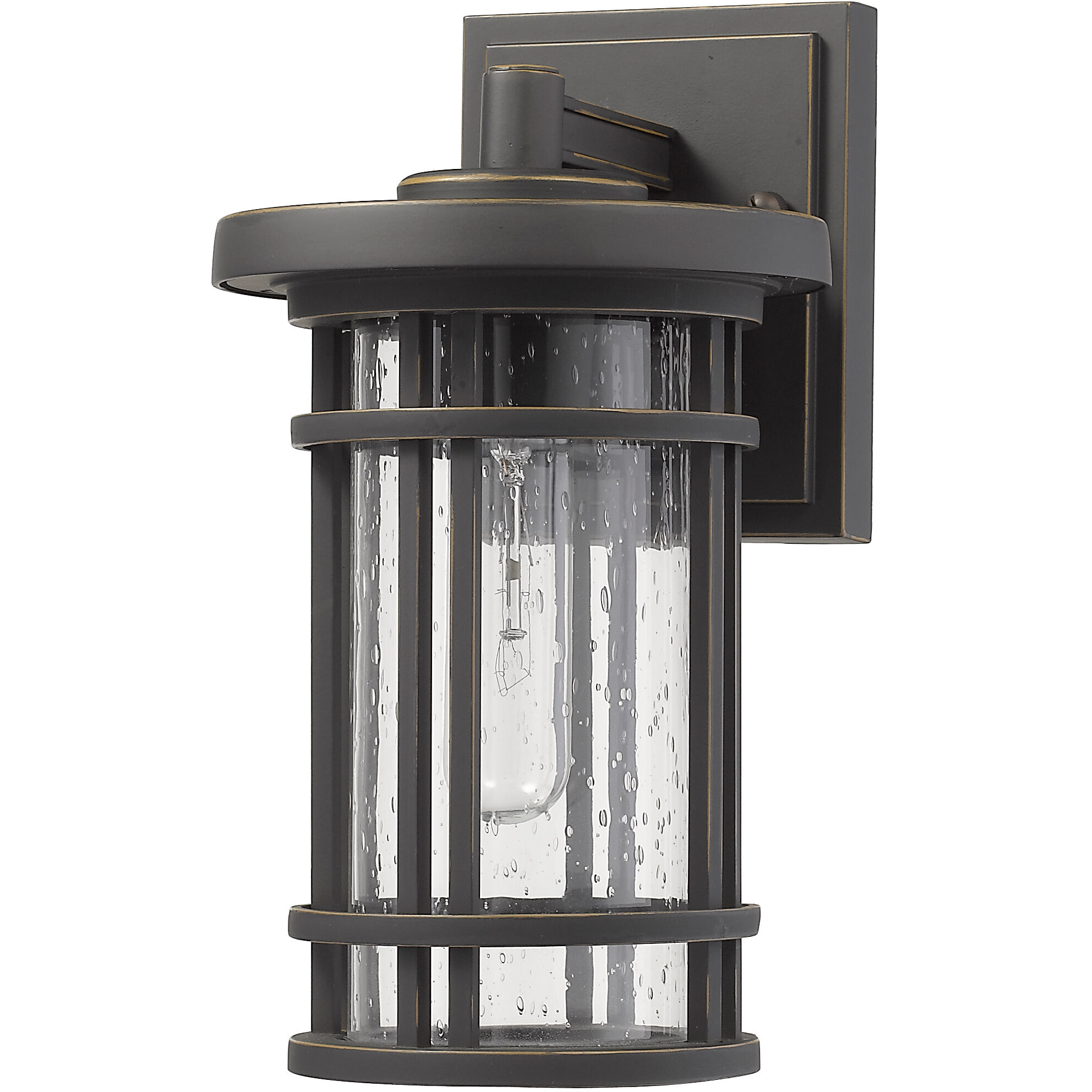 Jordan 1 Light 10.75 inch Oil Rubbed Bronze Outdoor Wall Light