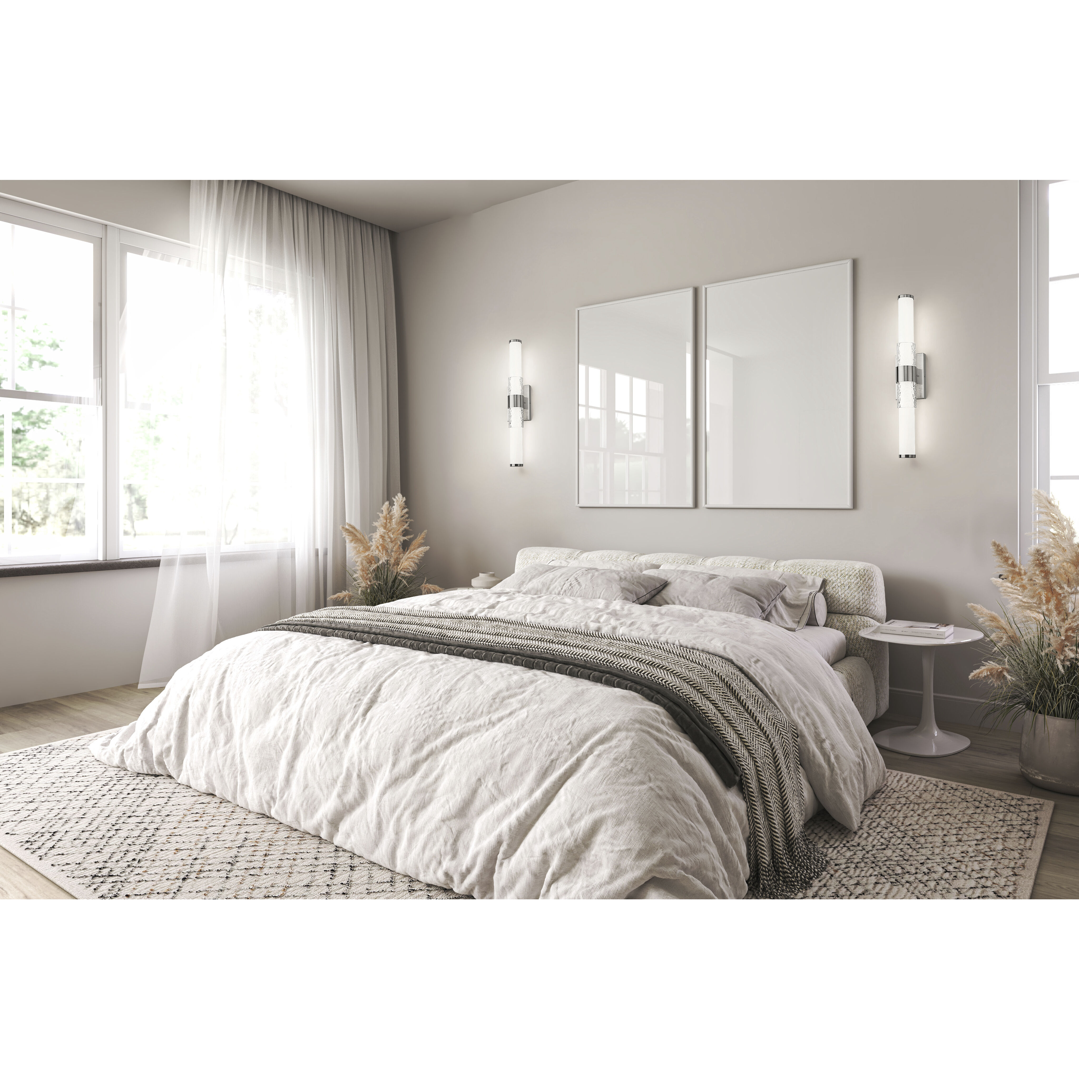 Egon LED 25 inch Brushed Nickel Bath Vanity Light Wall Light