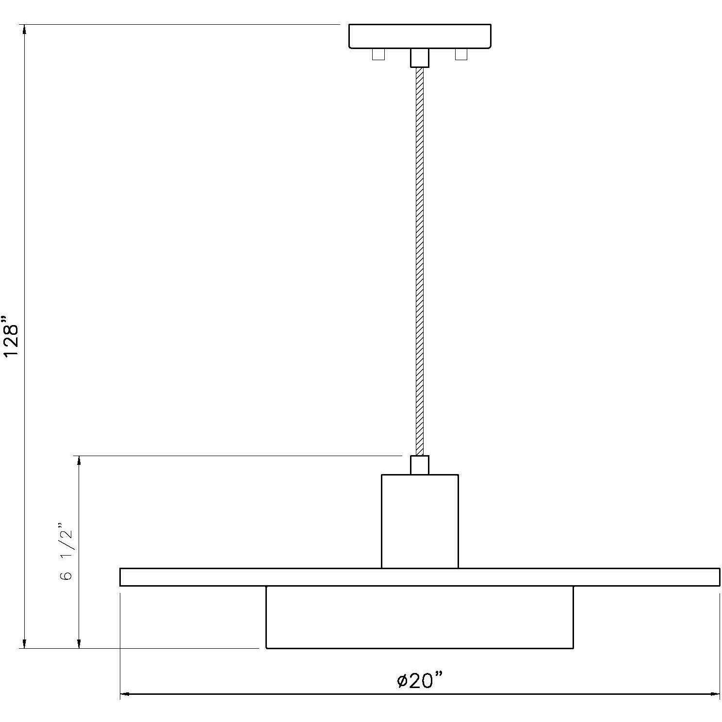 Ludo Pendant Ceiling Light in Brushed Nickel