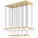 Renaud 17 Light 22.75 inch Island Light