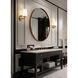 Montford Wall Sconce Wall Light in Modern Gold