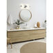 Warwick LED 18.5 inch Chrome Bathroom Vanity Wall Light
