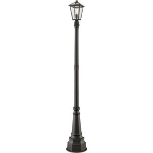 Talbot 1 Light 96.75 inch Oil Rubbed Bronze Outdoor Post Mounted Fixture