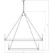 Dennison 28 Light 60 inch Matte Black Chandelier Ceiling Light