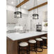 Cape Harbor 1 Light 13 inch Matte Black Pendant Ceiling Light