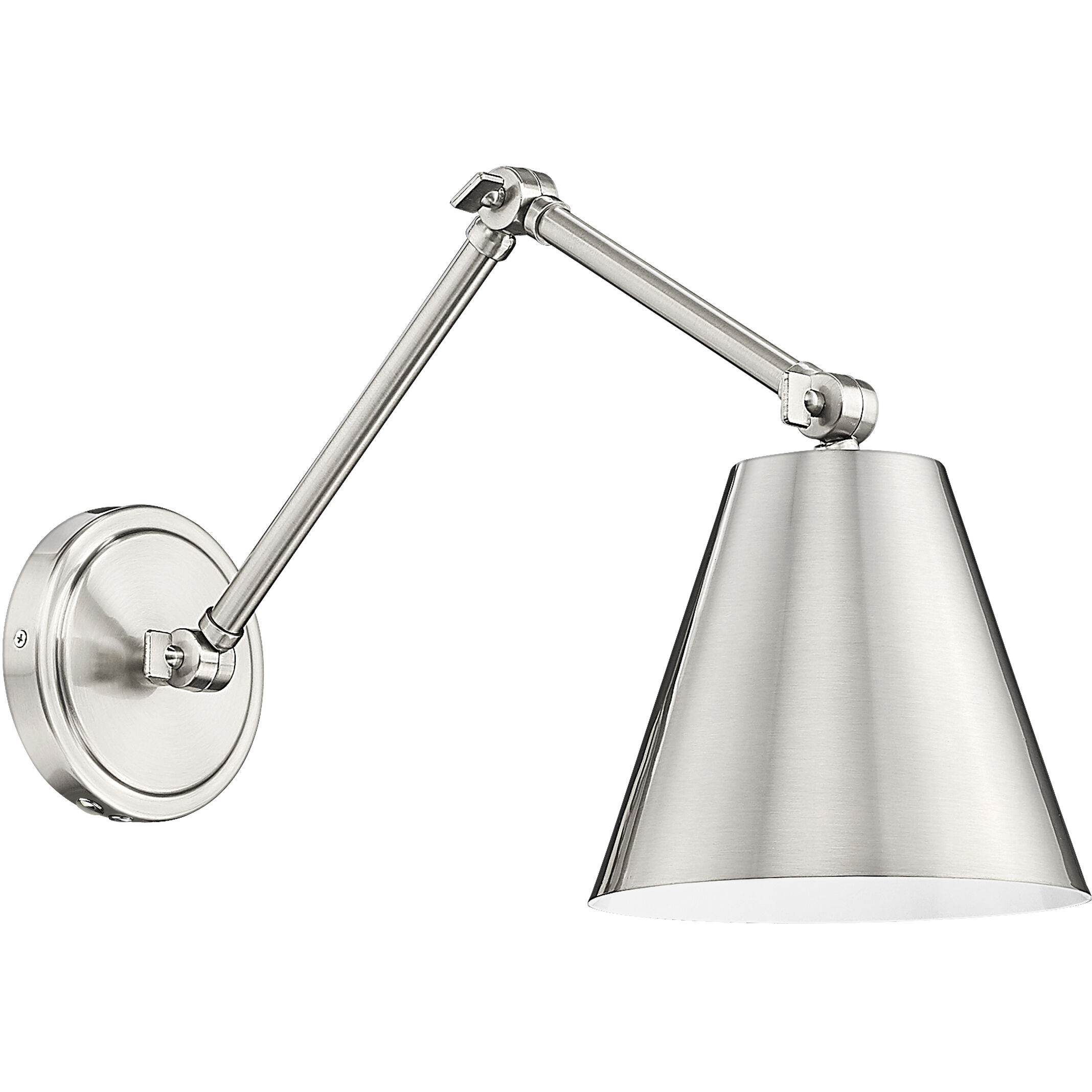 Regent 1 Light 7.5 inch Brushed Nickel Wall Sconce Wall Light