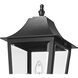 Gannon 3 Light 120.75 inch Black Outdoor Post Mounted Fixture