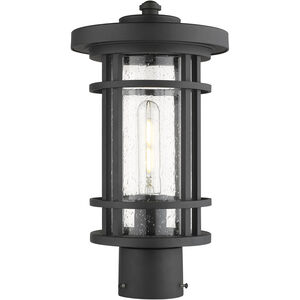 Jordan 1 Light 14.75 inch Black Outdoor Post Mount Fixture
