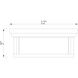 Willow 2 Light 12 inch Brushed Nickel Flush Mount Ceiling Light
