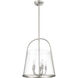 Archis 5 Light 18 inch Brushed Nickel Pendant Ceiling Light