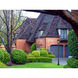 Jordan 1 Light 114 inch Black Outdoor Post Mounted Fixture in 17