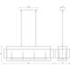 Titania 8 Light 44 inch Bronze and Olde Brass Linear Chandelier Ceiling Light