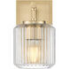 Landon Wall Sconce Wall Light in Modern Gold