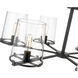 Callista 9 Light 38 inch Matte Black Chandelier Ceiling Light