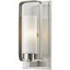 Aideen 1 Light 4.5 inch Brushed Nickel Wall Sconce Wall Light