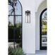 Fortis 3 Light 30.75 inch Sand Black Outdoor Wall Light