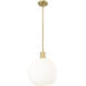 Margo 1 Light 13.75 inch Olde Brass Pendant Ceiling Light in Oil Rubbed Bronze
