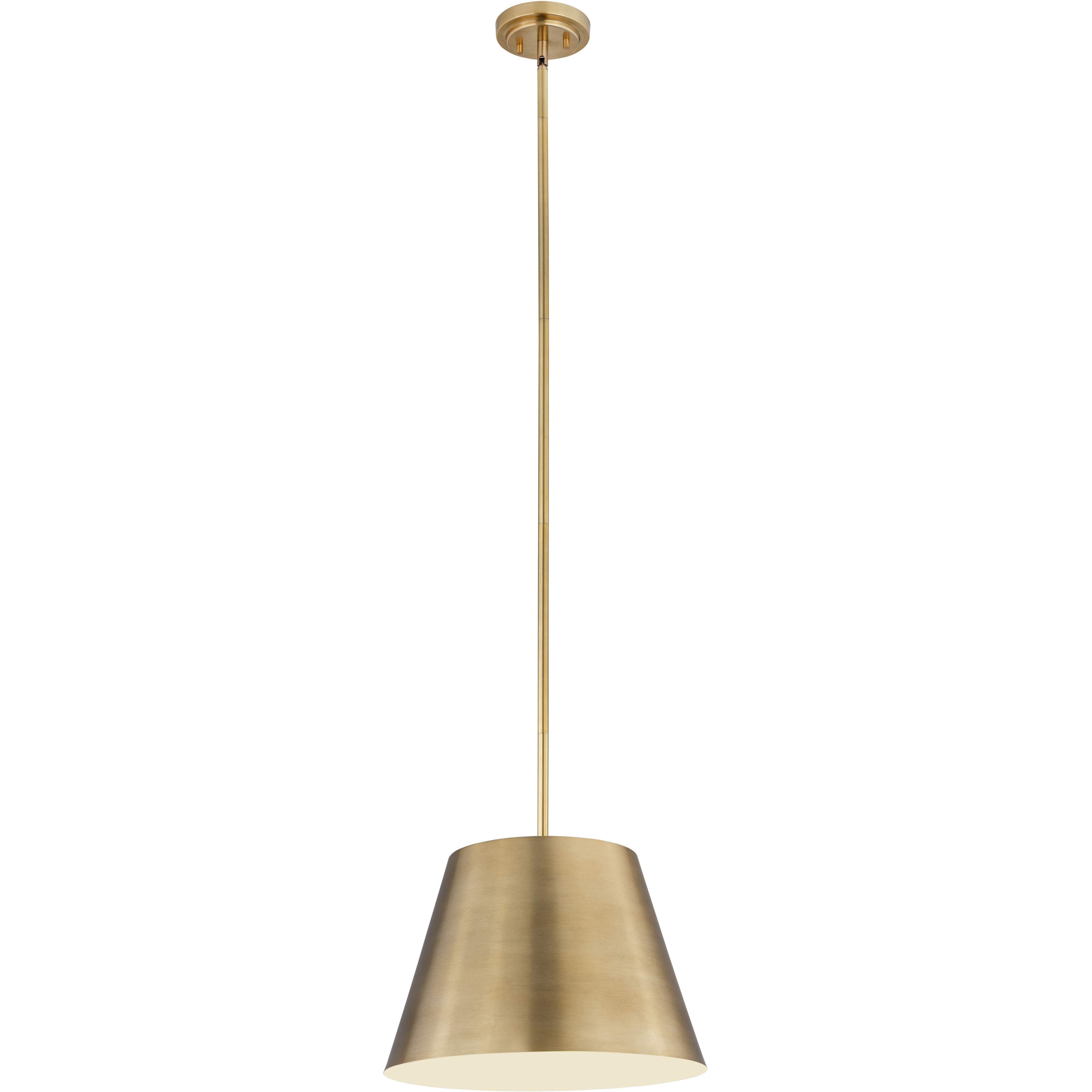 Lilly 1 Light 18 inch Rubbed Brass Pendant Ceiling Light
