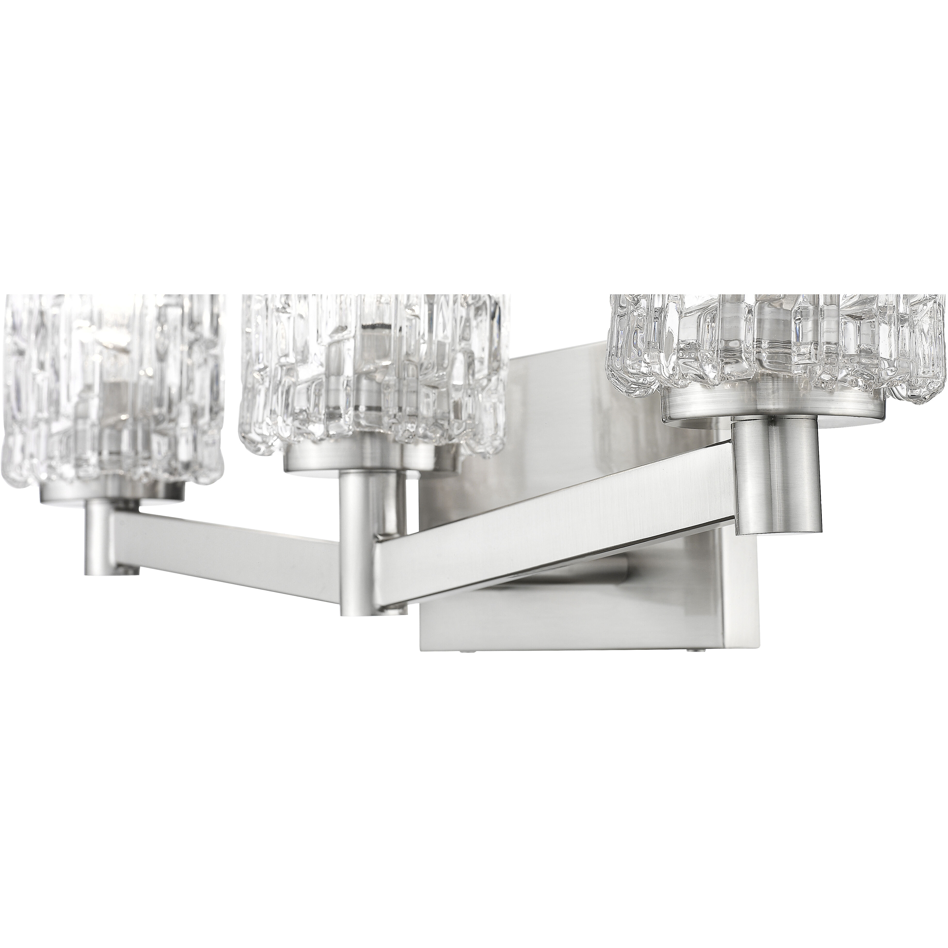 Aubrey 3 Light 22.5 inch Brushed Nickel Vanity Wall Light