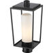 Sheridan 1 Light 17.5 inch Black Outdoor Post Mount Fixture