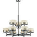 Elea 9 Light 31.75 inch Chrome Chandelier Ceiling Light