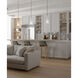 Kira 1 Light 5 inch Chrome Pendant Ceiling Light