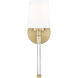Henri Wall Sconce Wall Light in Modern Gold