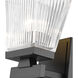 Astor 1 Light 5.75 inch Matte Black Wall Sconce Wall Light