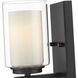 Willow 1 Light 4.5 inch Matte Black Wall Sconce Wall Light